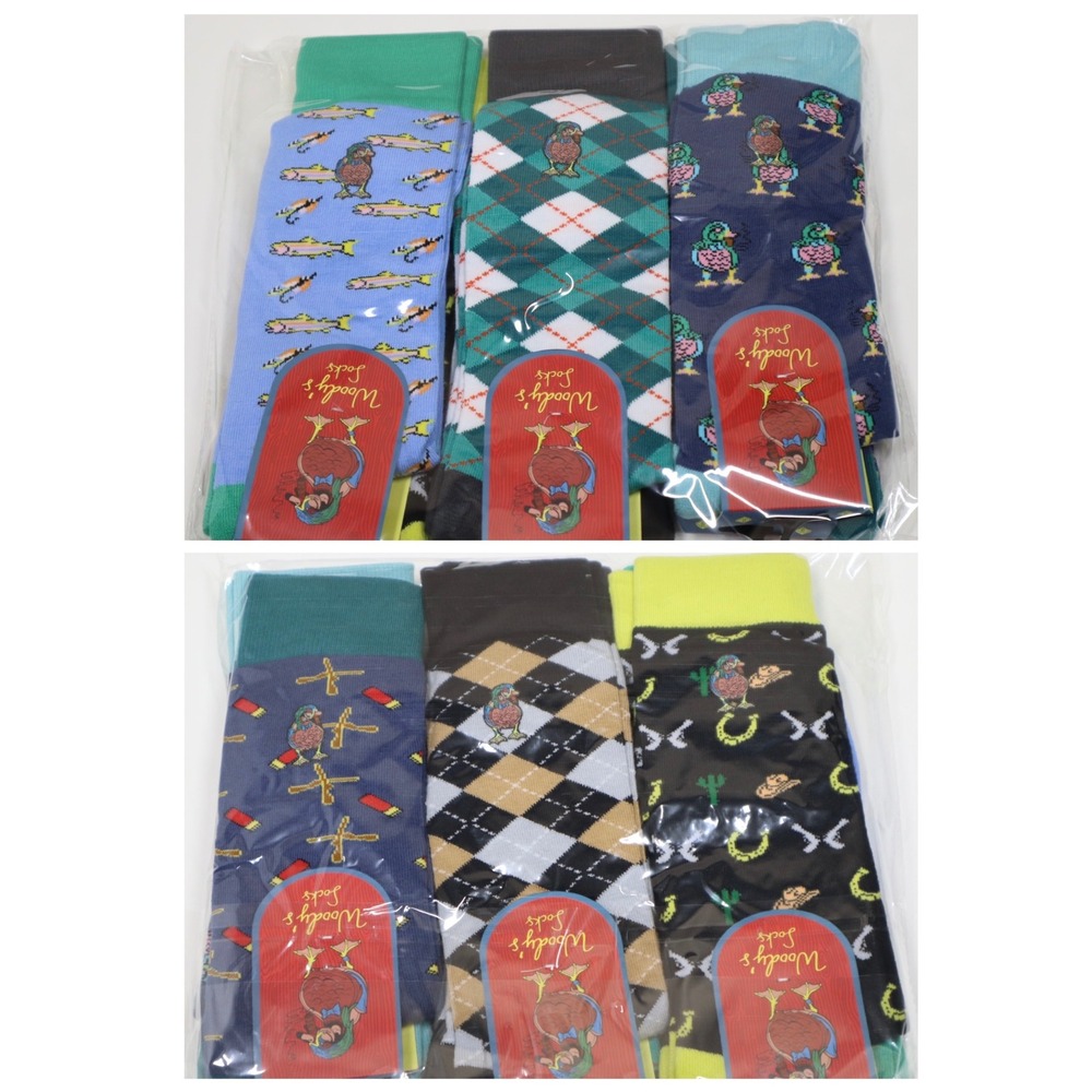 Woody's Men's 6 Pack of Socks